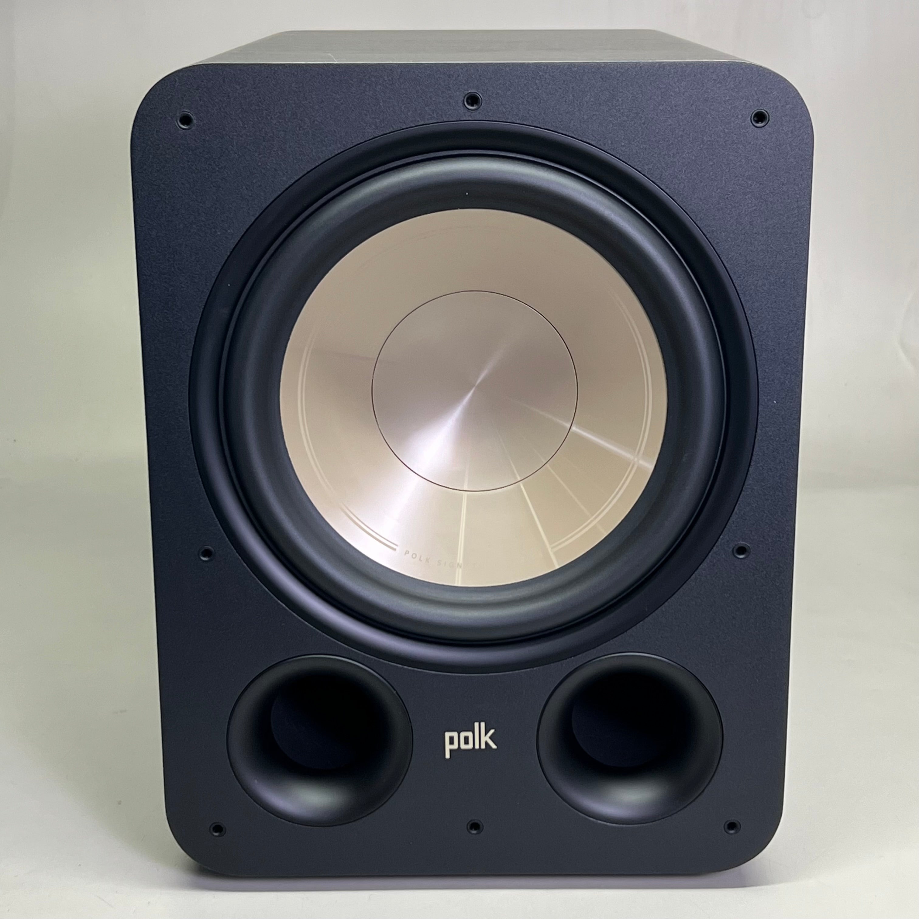 POLK 12" Signature Elite Subwoofer Sz 18" L X 14" W X 19" H, Black ES12