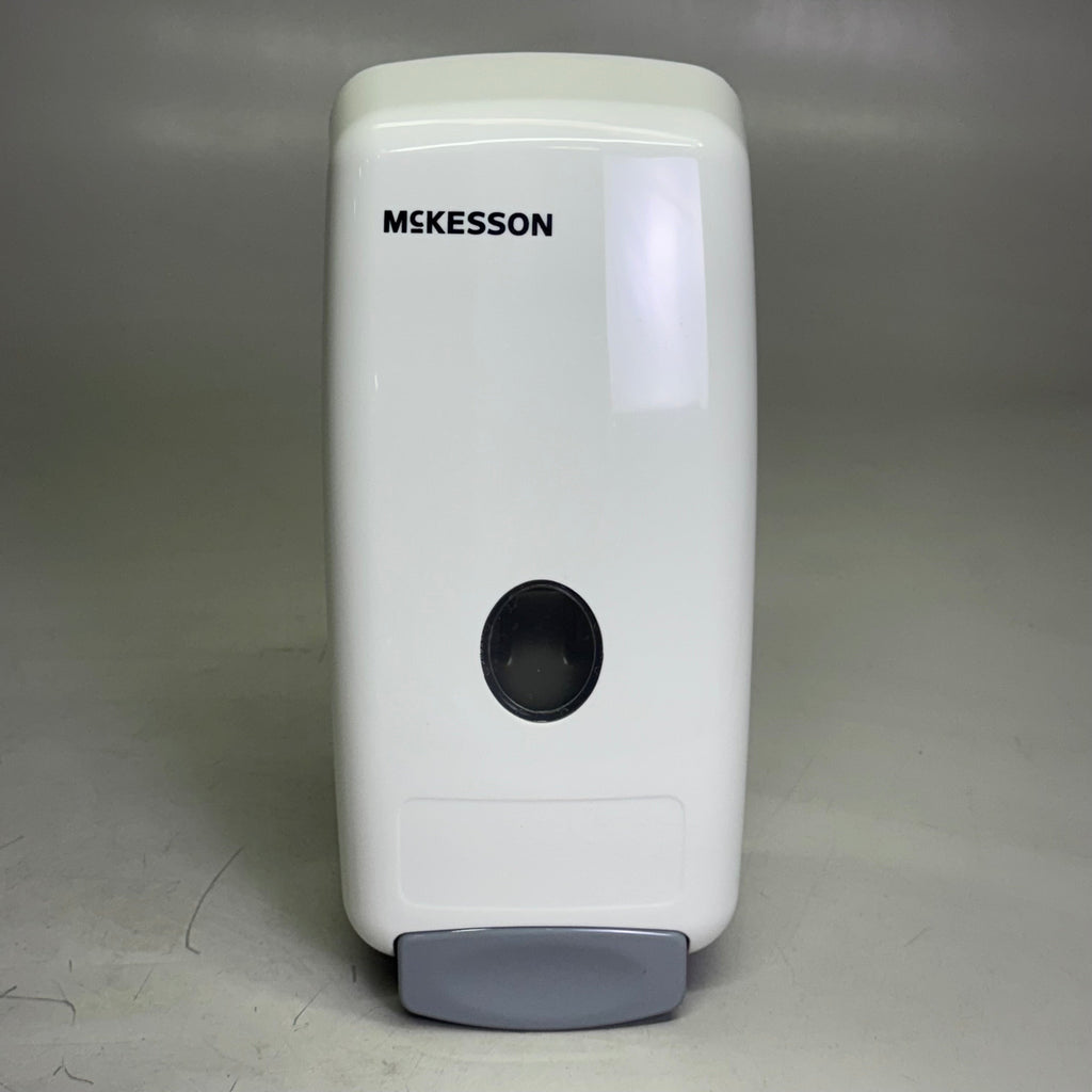 MCKESSON (4 PACK) Soap Dispenser Wall Mount 9.5" H x 4" x 4", White 53-1000