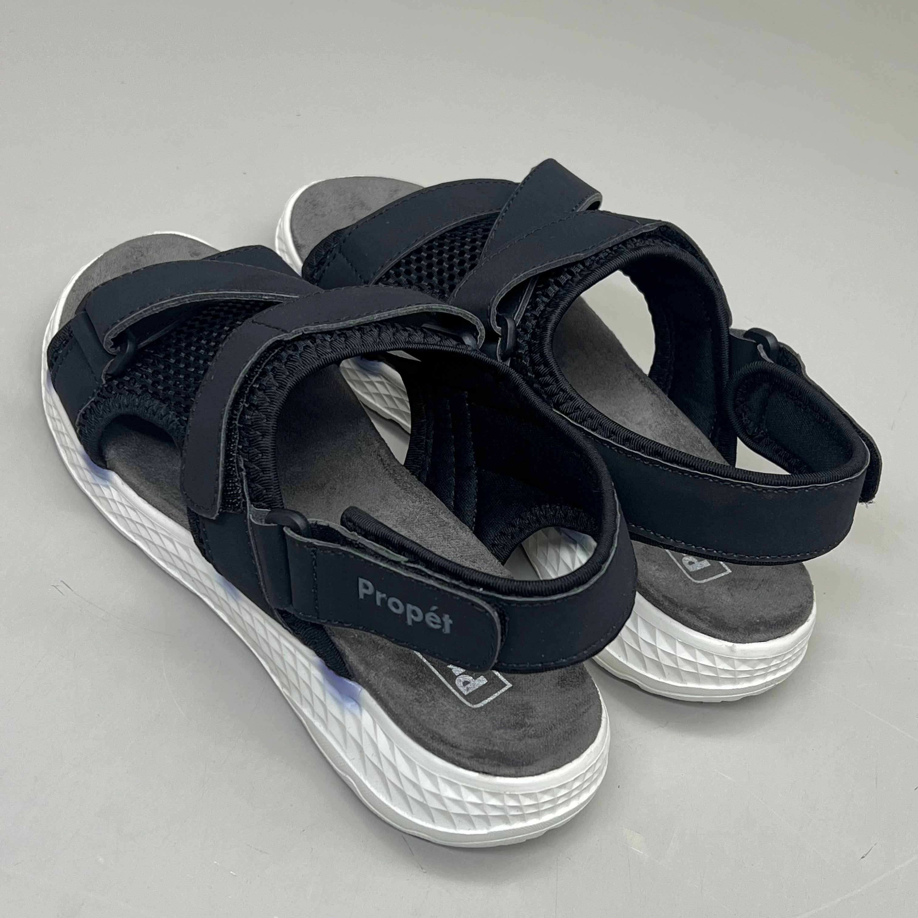 PROPET Travel Activ Sport Lightweight Women's Sz 9 M(B) Black/White As-is WST013P