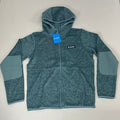 COLUMBIA Sweater Weather Fleece Full Zip Jacket Men's Sz S Heather Teal