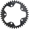 Wolf Tooth 110 BCD Cyclocross Road Chainring - 40t 110 BCD 5-Bolt Drop-Stop B  BLK