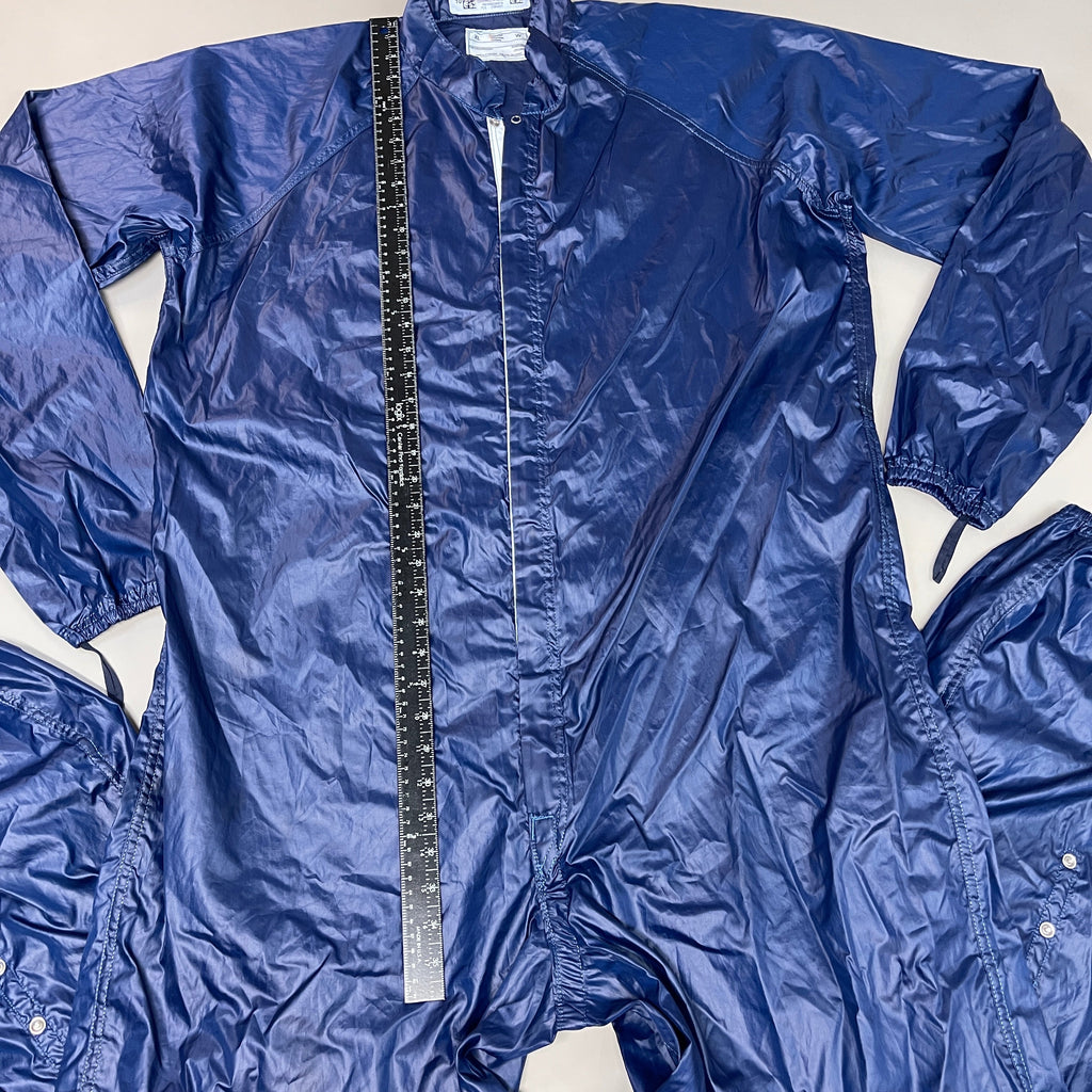 PRUDENTIAL Clean Room Service Hi Density Coverall SZ XL Blue (New) 569-101