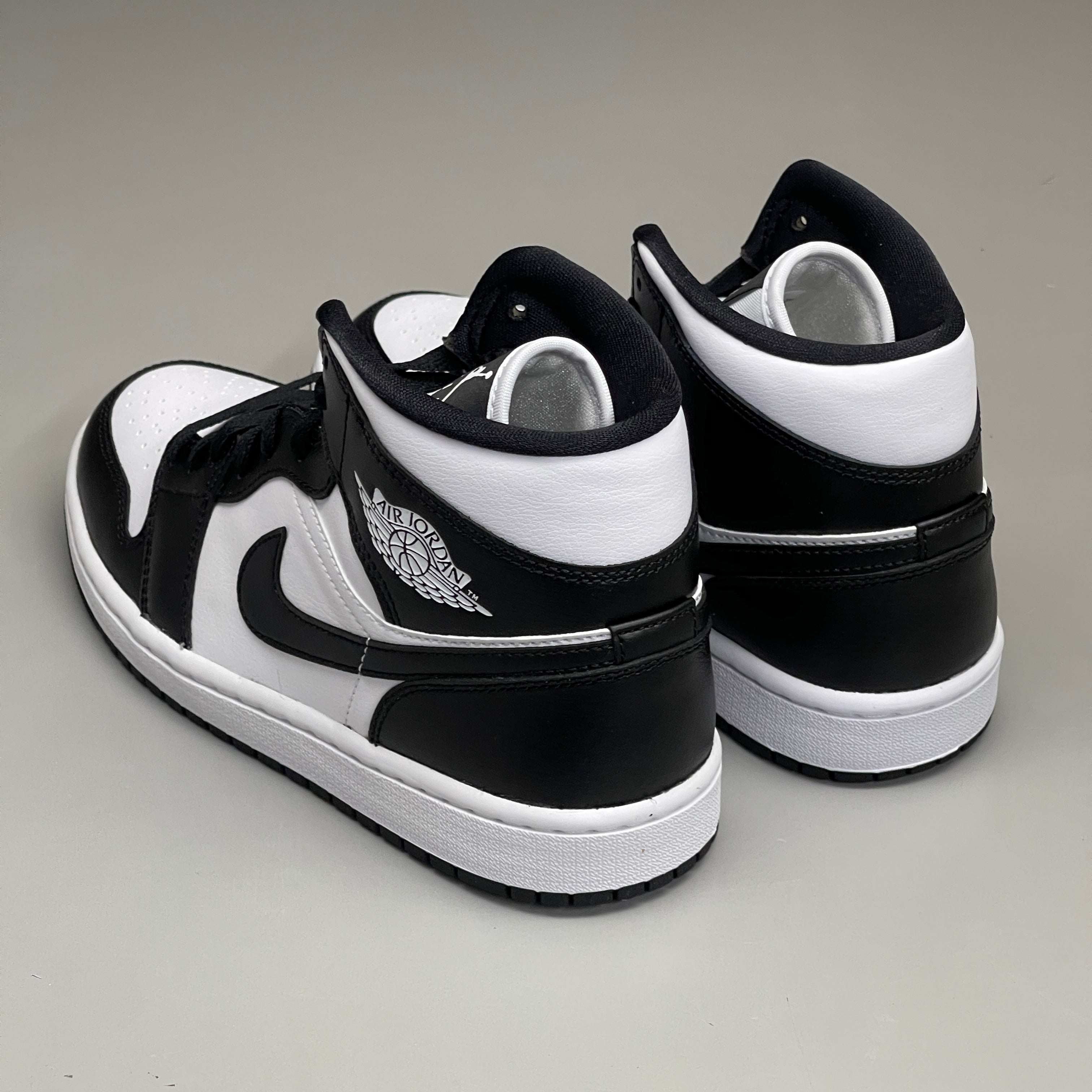 NIKE AIR JORDAN 1 Mid Panda Shoe Women's Sz 11 Black / White DV0991-101 (New)