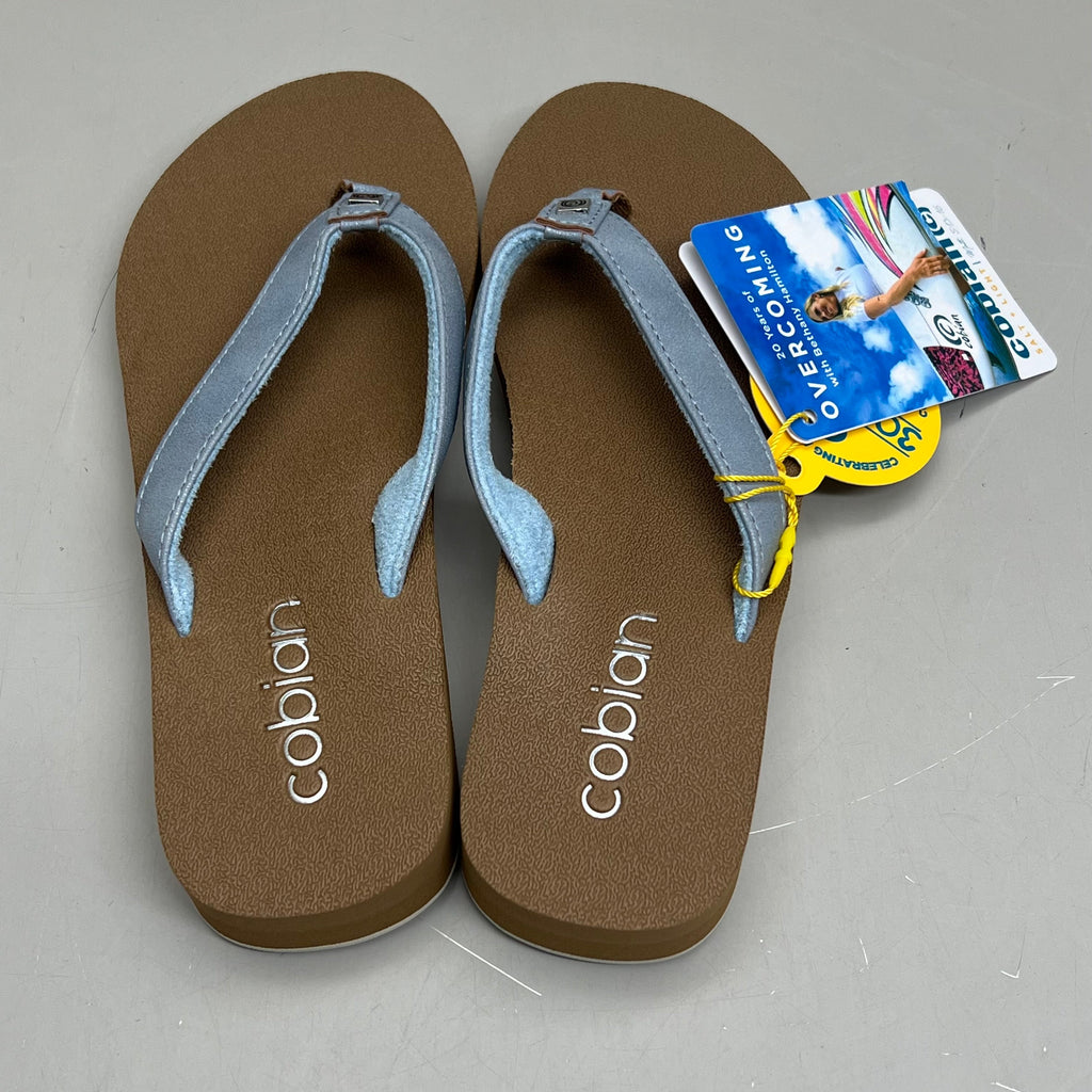 COBIAN Skinny Bounce Comfortable Synthetic Strap Women's Sz 6 Blue SKI25-400-06