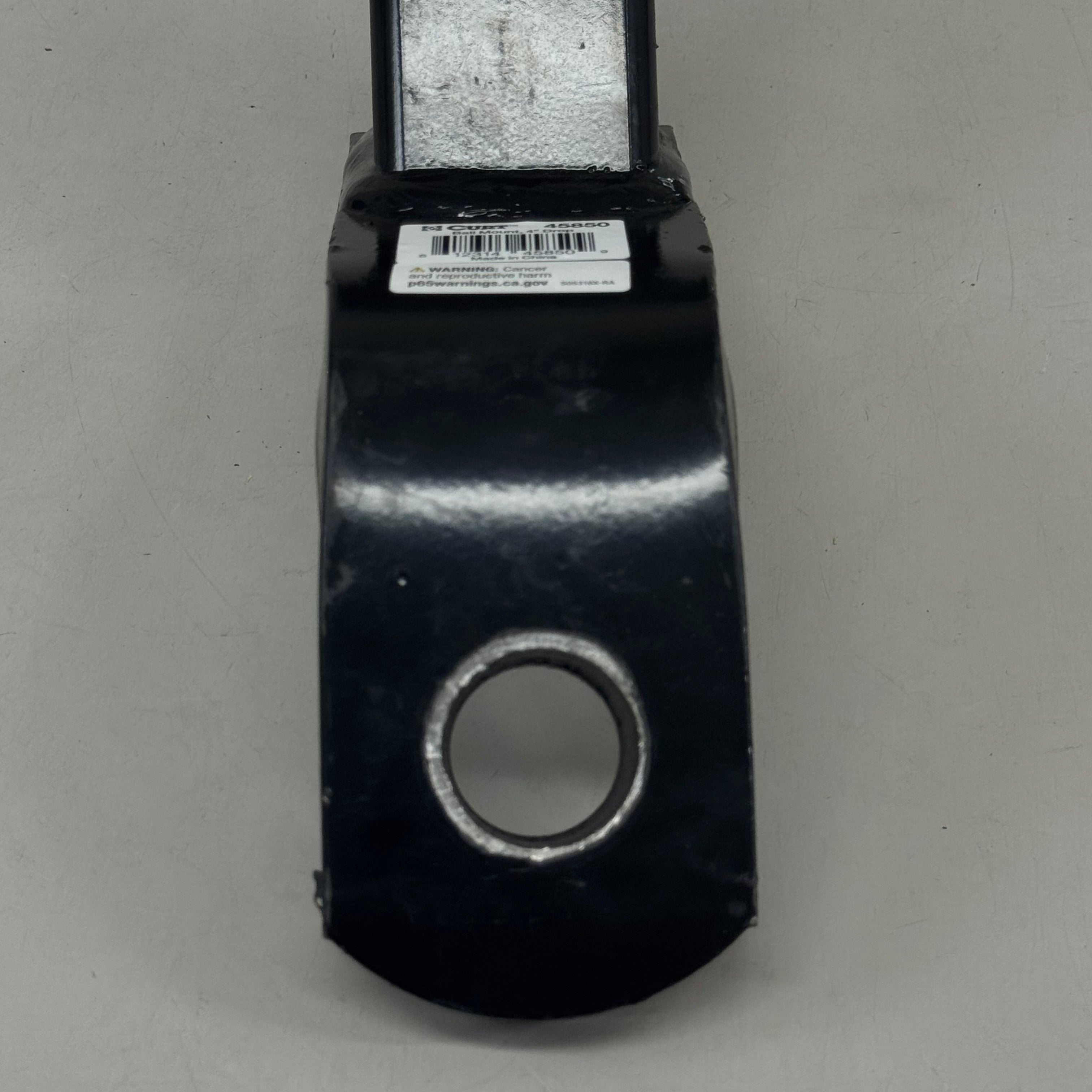 CURT Ball Mount Hitch Steel Shank No Ball 12" Overall Length Black 50703C-R1 (As-Is See Images)