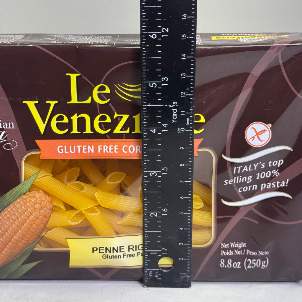 LE VENEZIANE (12 PACK) Gluten Free Corn Pasta 8.8 oz BB 10/26 (Distressed Box)