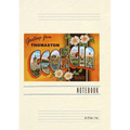 Vintage Lined Notebook Greetings from Thomaston - Paperback