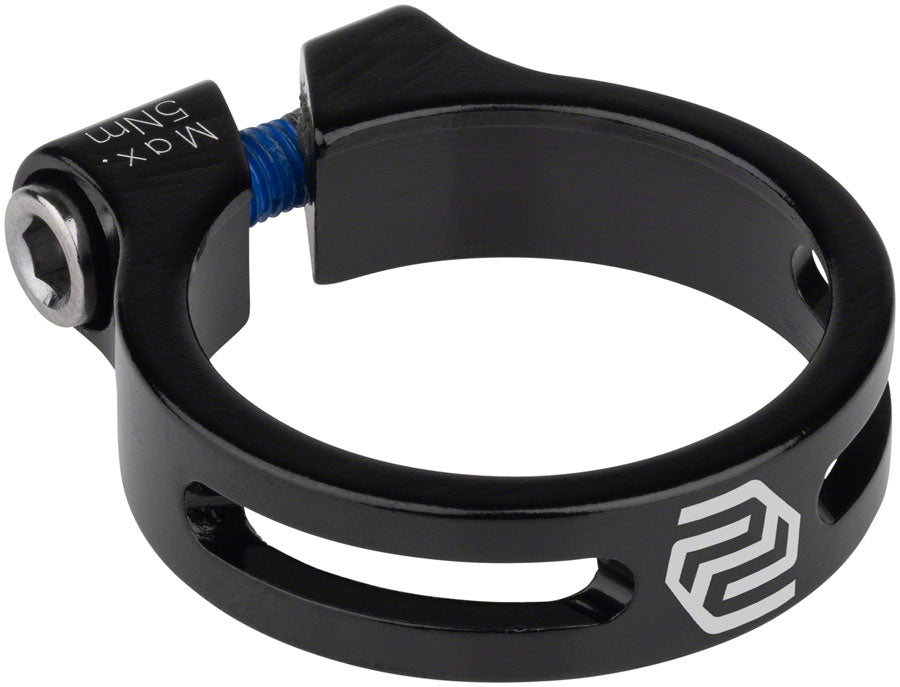 Promax MX-112C Seatpost Clamp - 34.9mm Bolt-On Black