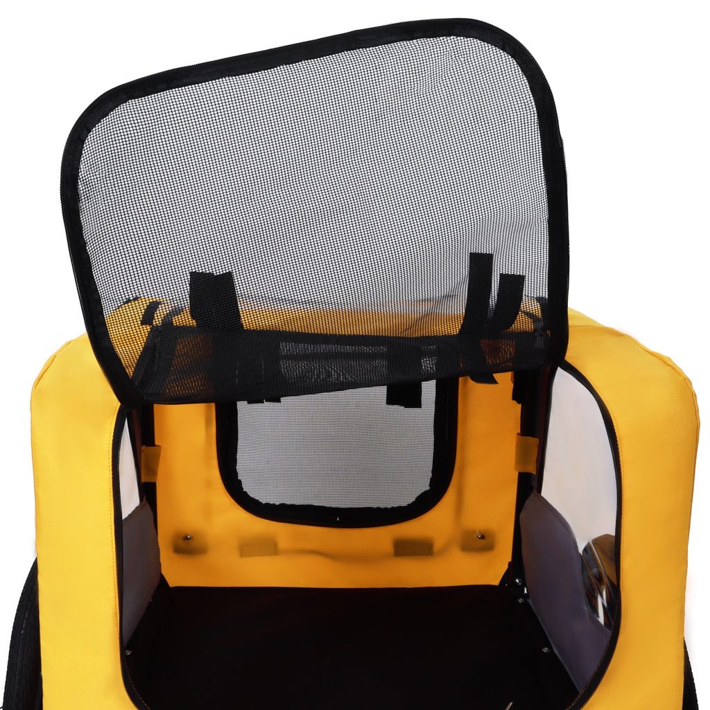 Pet Bike Trailer Dog Cart for Medium Dogs up to 66 lbs