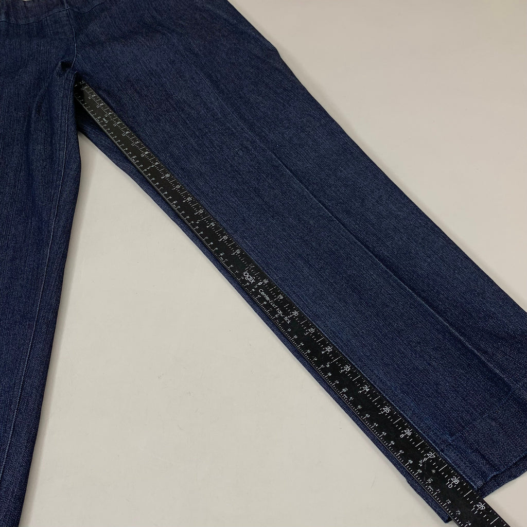 MULTIPLES Ankle Pants Petite Women's Sz 12 Denim M2623P