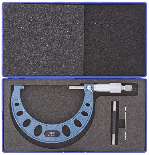 Fowler 52-253-004-1, Premium Outside Inch Micrometer With 3-4" Measuring Range