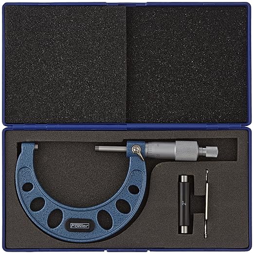 Fowler 52-240-003-1, Outside Inch Micrometer With 2-3" Measuring Range