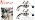 2PCS 1.5" 304 Stainless Steel Tri-clamp, Single Pin Tri Clamp with Wing Nut Generic Ferrule TC with 2PCS Silicone Gasket (About 110g Each)