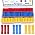 smseace 210PCS Wire Butt connectors with Crimping Tool 22-10AWG Butt Splice Connectors Insulated Electrical Straight Wire Terminal
