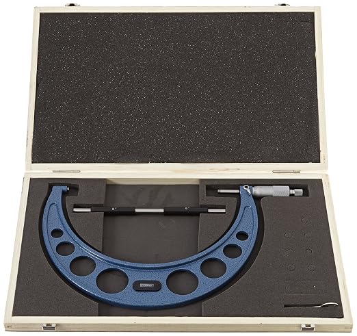 Fowler 52-240-009-1, Outside Inch Micrometer with 8-9" Measuring Range