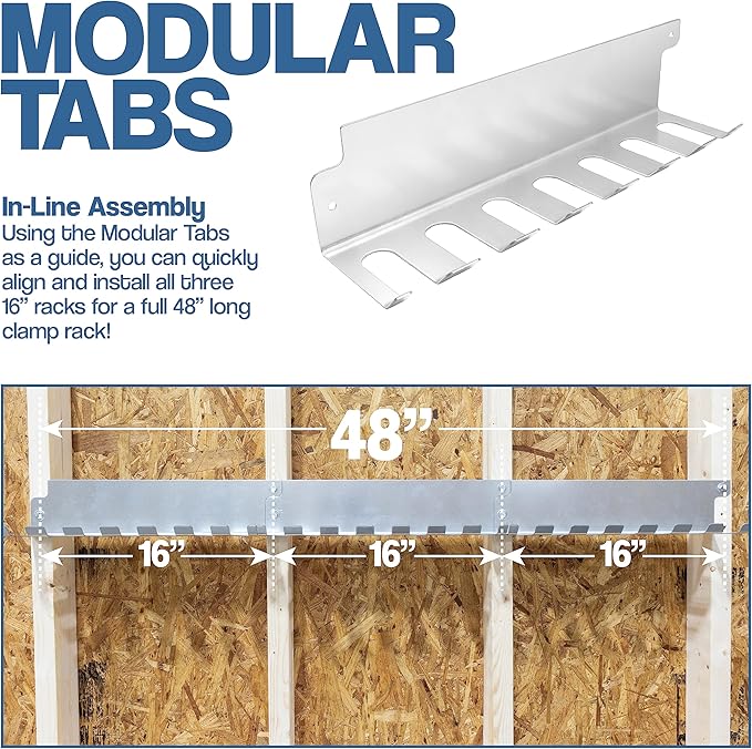Fulton Woodworking Tools Pipe Clamp Modular Clamp Rack