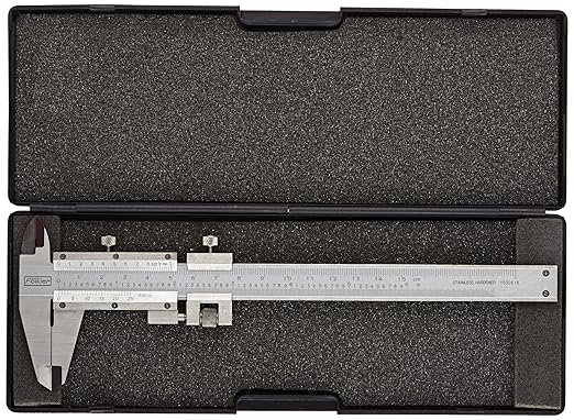 Fowler 52-058-016-0, Vernier Caliper with 0-6"/150mm Measuring Range