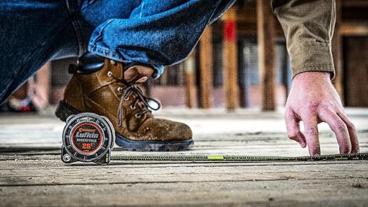 Crescent Lufkin 1-3/16" x 25' Shockforce Nite Eye G1 Dual Sided Tape Measure | L1125B-02