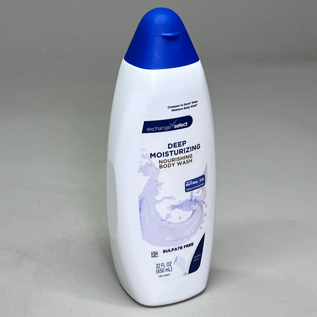 EXCHANGE SELECT (4 PACK) Deep Moisturizing Nourishing Body Wash 22 fl oz