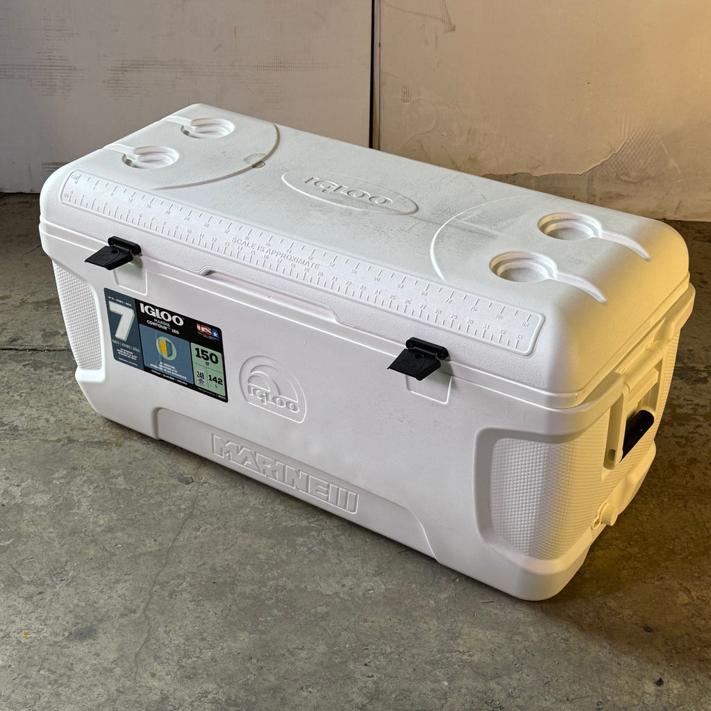 IGLOO MAXCOLD 150 QT Cooler, Marine Contour 4903322