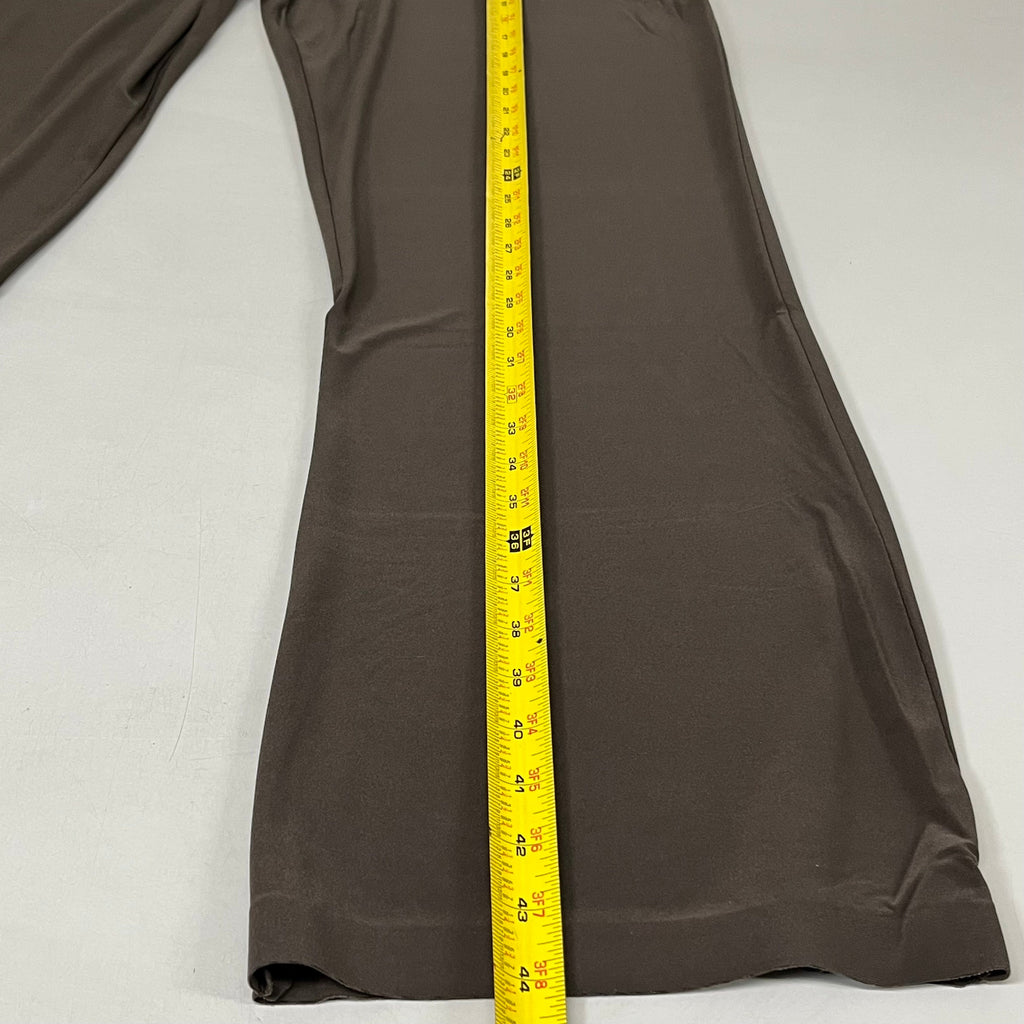 NORMA KAMALI Lightweight Slinky Jersey Fabric Boot Pant Women's Sz XL Chocolate