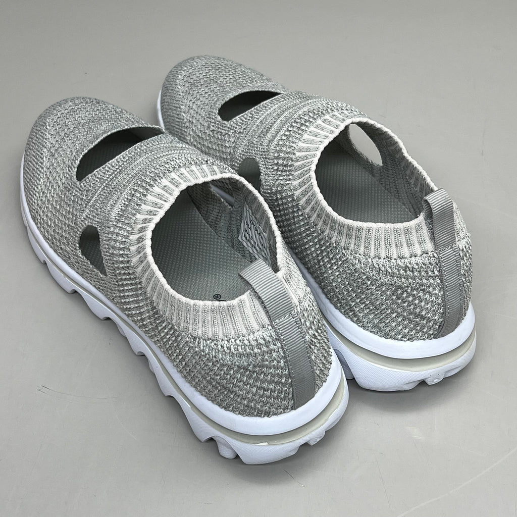 PROPET Travel Activ Avid Knit Shoe Women's Sz 9.5 Width M(B) Light Grey WAT064M