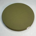 SNOW PEAK Foldable Lounge Cushion 19" Dia x 2" Th Green TM-096GR
