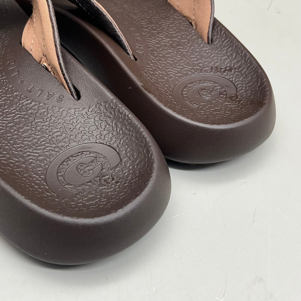 COBIAN Kandui Synthetic Leather Strap Men's Sz 11, EU 44 Chocolate KAN25-2011-11