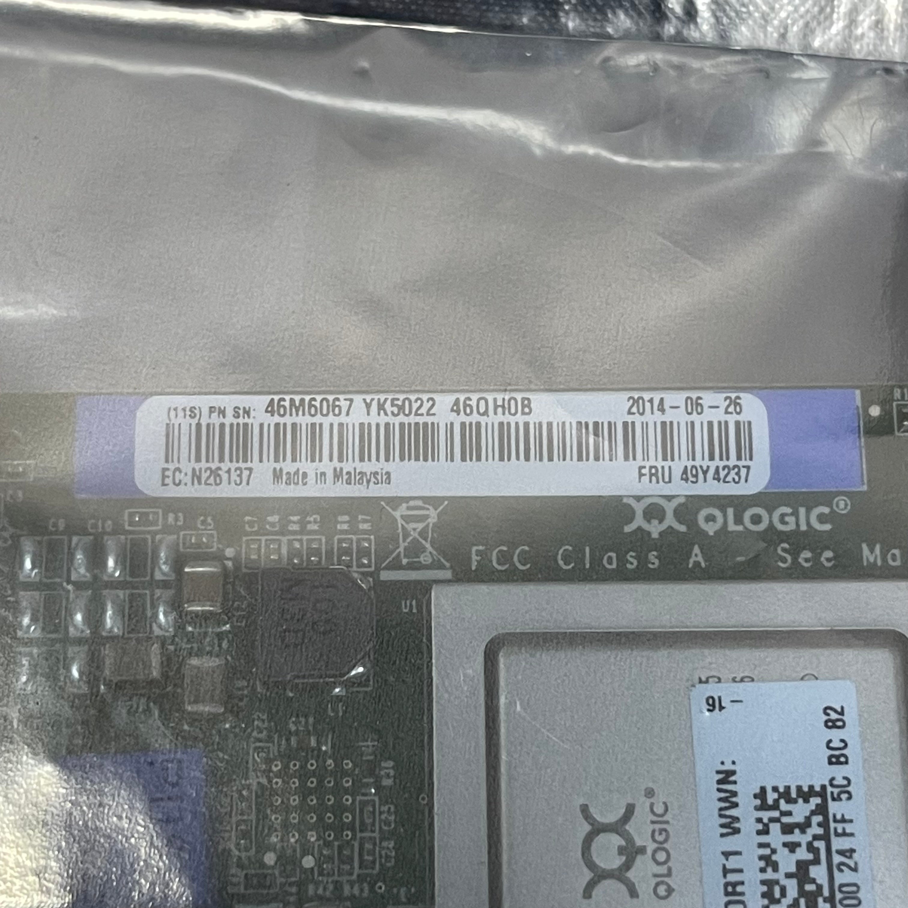 IBM QLogic 4GB Fiber Channel Expansion Card Dark Green QMI2572-IBM-SP
