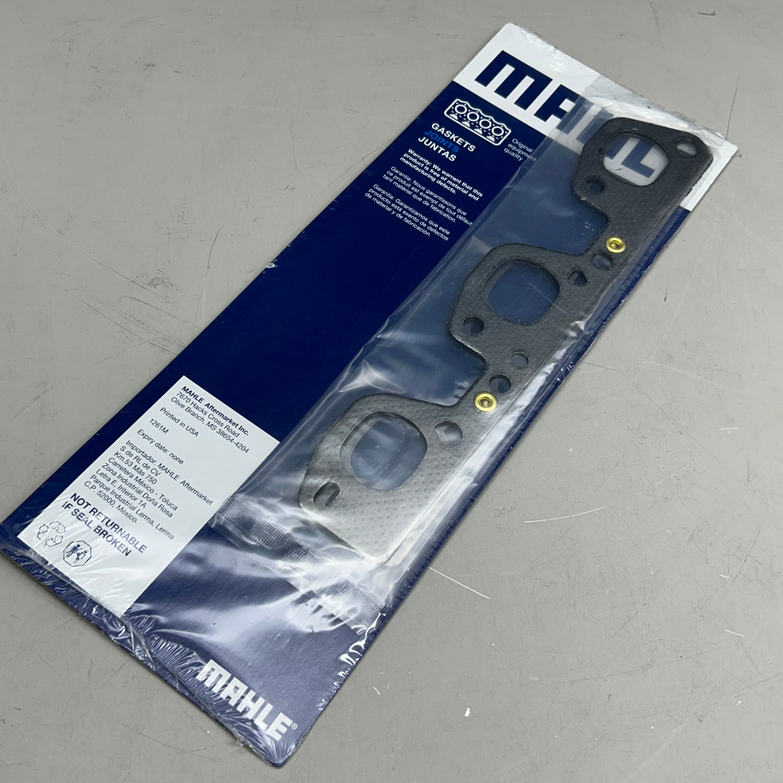 MAHLE Exhaust Manifold Gasket Replacement Part For Jeep MS19687