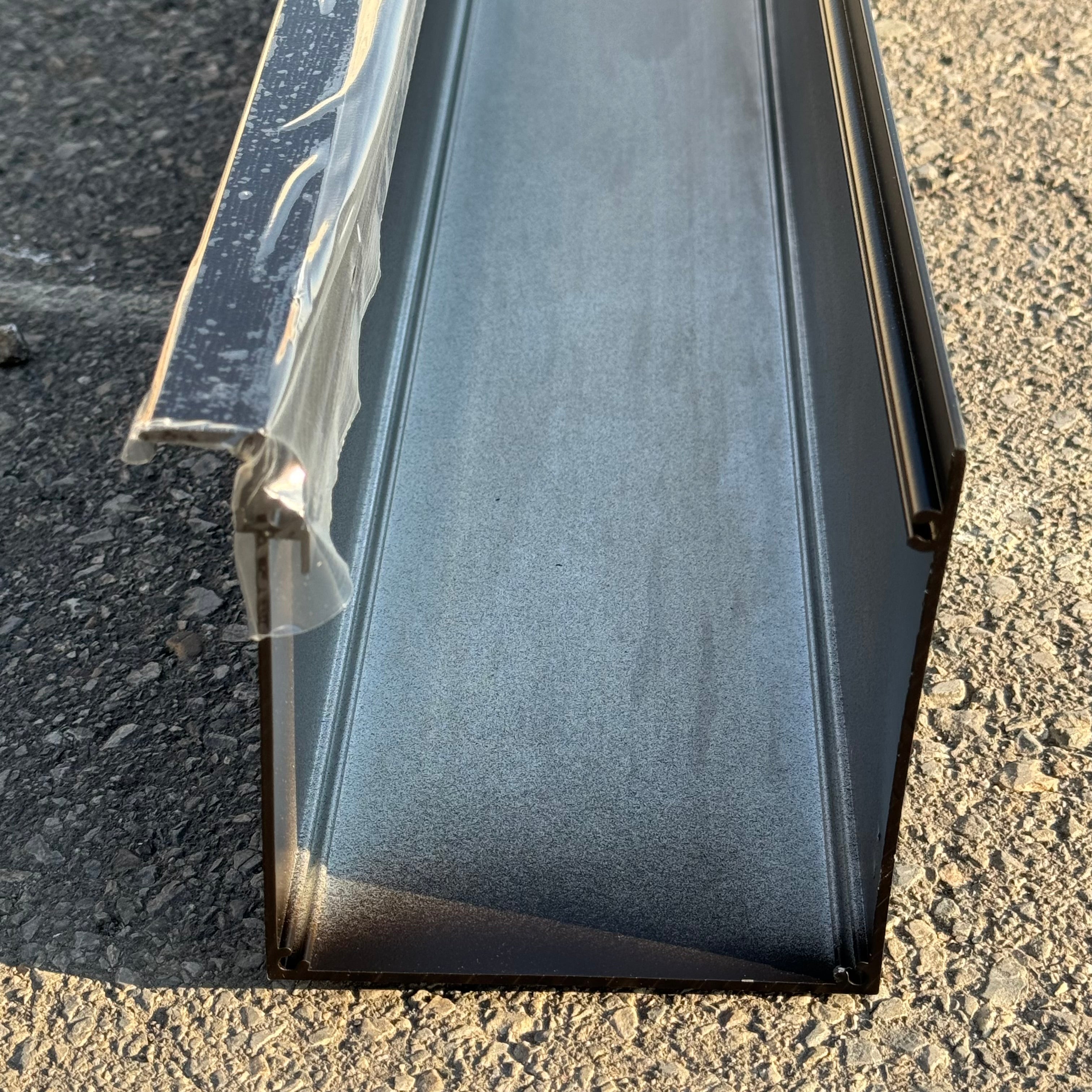 SPRINGS WINDOW FASHIONS Metal Support Bracket 16FT 5"x5" Black 05000-18