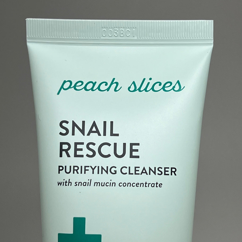 PEACH SLICES Snail Rescue Purifying Cleanser w/ Snail Mucin 4.05fl oz