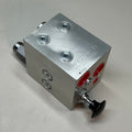 Hydraulic Block Use w/ Flow Regulator Valve FR12-30F HF62720-11 (New Open Box)