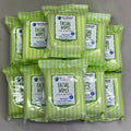 EARTHBATH (12 PACK) Natural Pet Care Facial Wipes 25 per package White