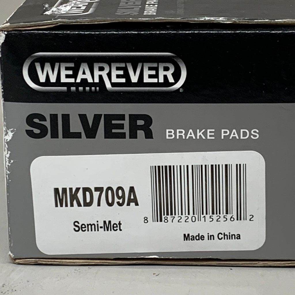 WEAREVER Semi-Metallic Disc Brake Pad Set for Cadillac, Saab & Saturn MKD709A