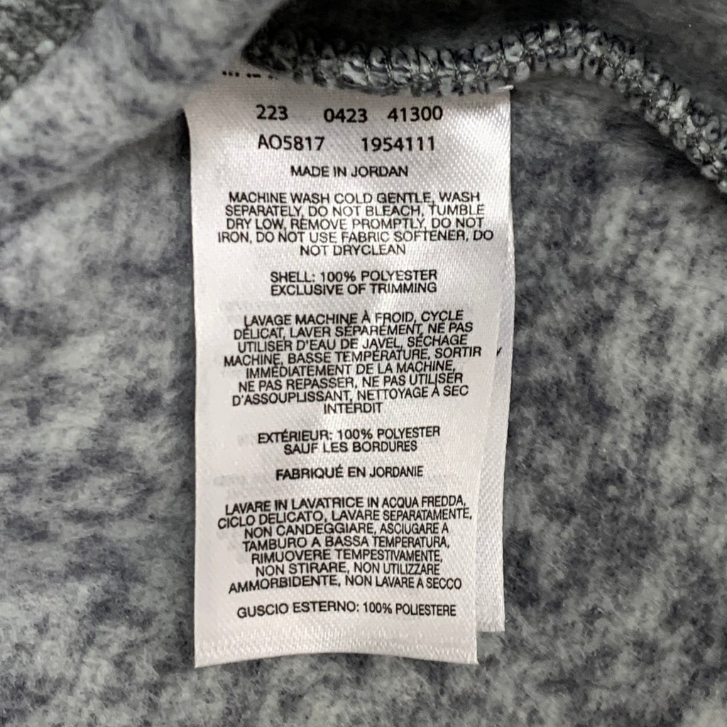 COLUMBIA Sweater Weather Fleece Full Zip Jacket Men's Sz M Heather Grey