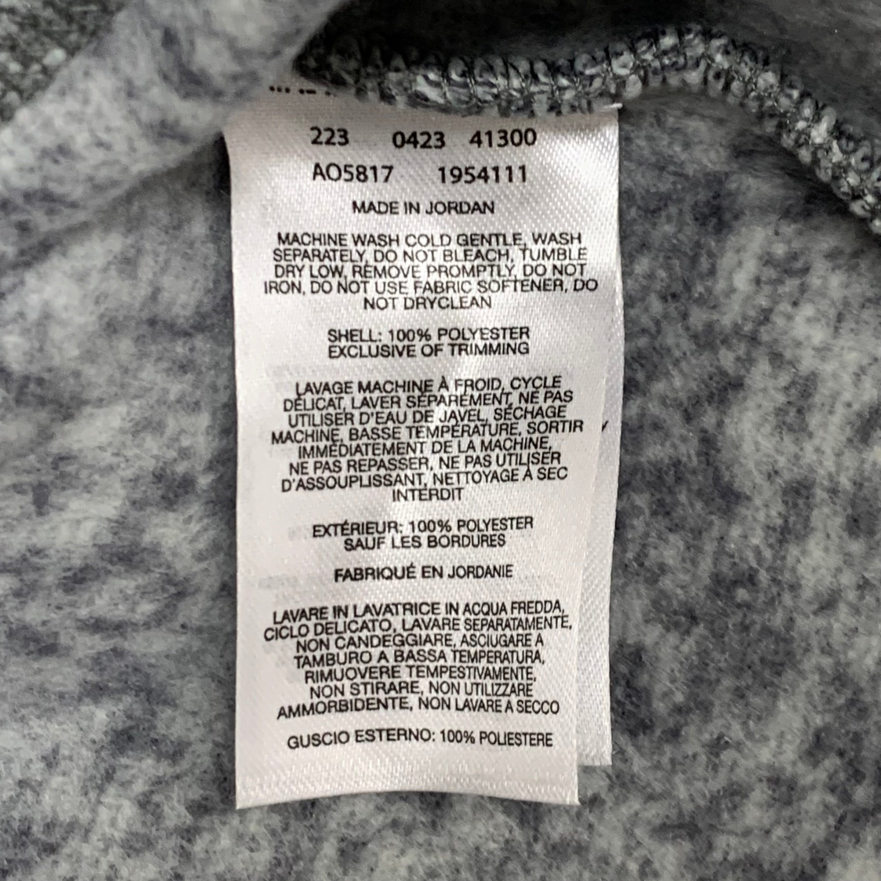 COLUMBIA Sweater Weather Fleece Full Zip Jacket Men's Sz M Heather Grey