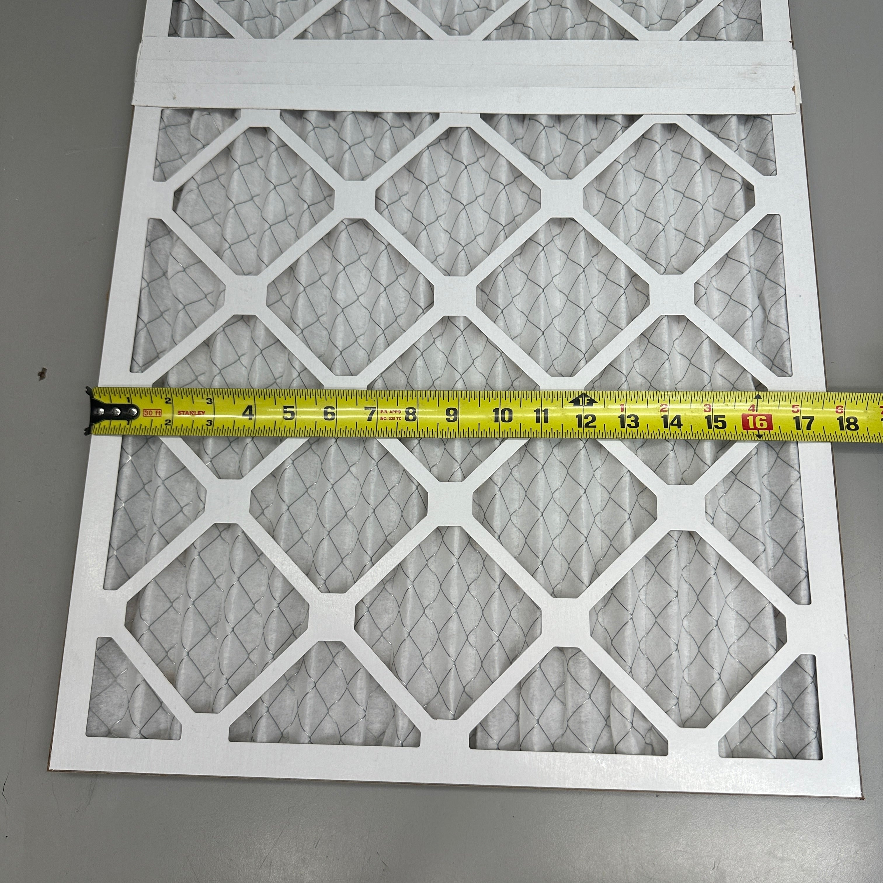 PAMLICO AIR (12PK) Prime PLT STD M8A Air Filter Sz 18" x 36" x1" 21208CD011836
