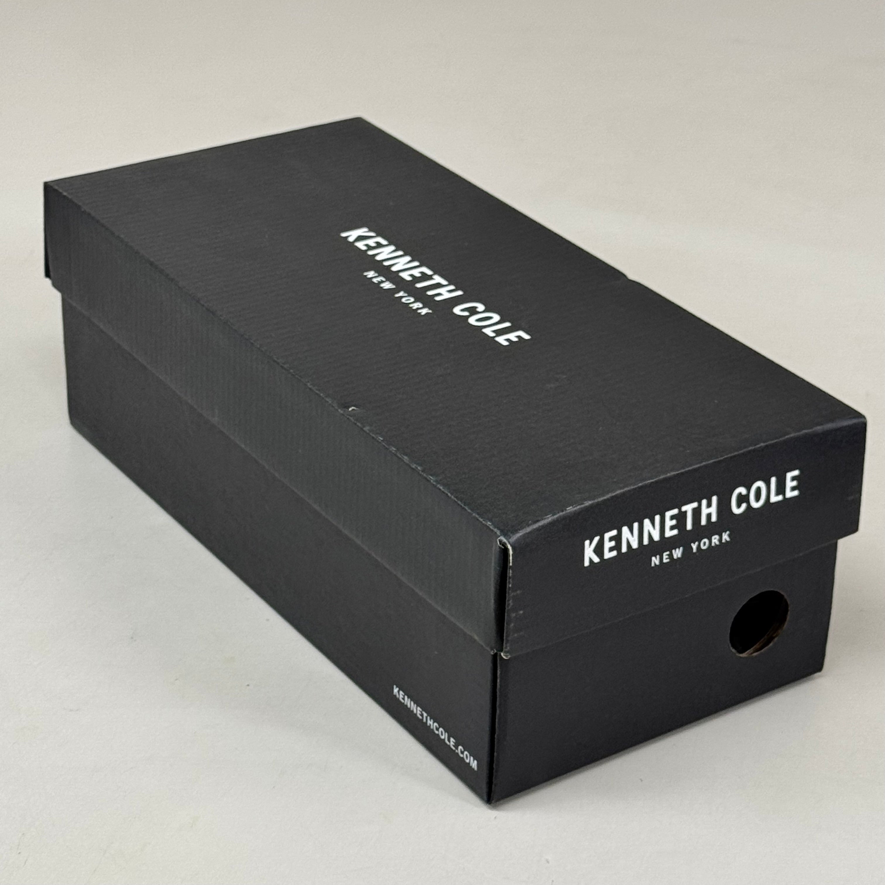 KENNETH COLE New York Zeta Raffia Jewel Jane Flat Women's Sz 11 Black KL25ZMJ01