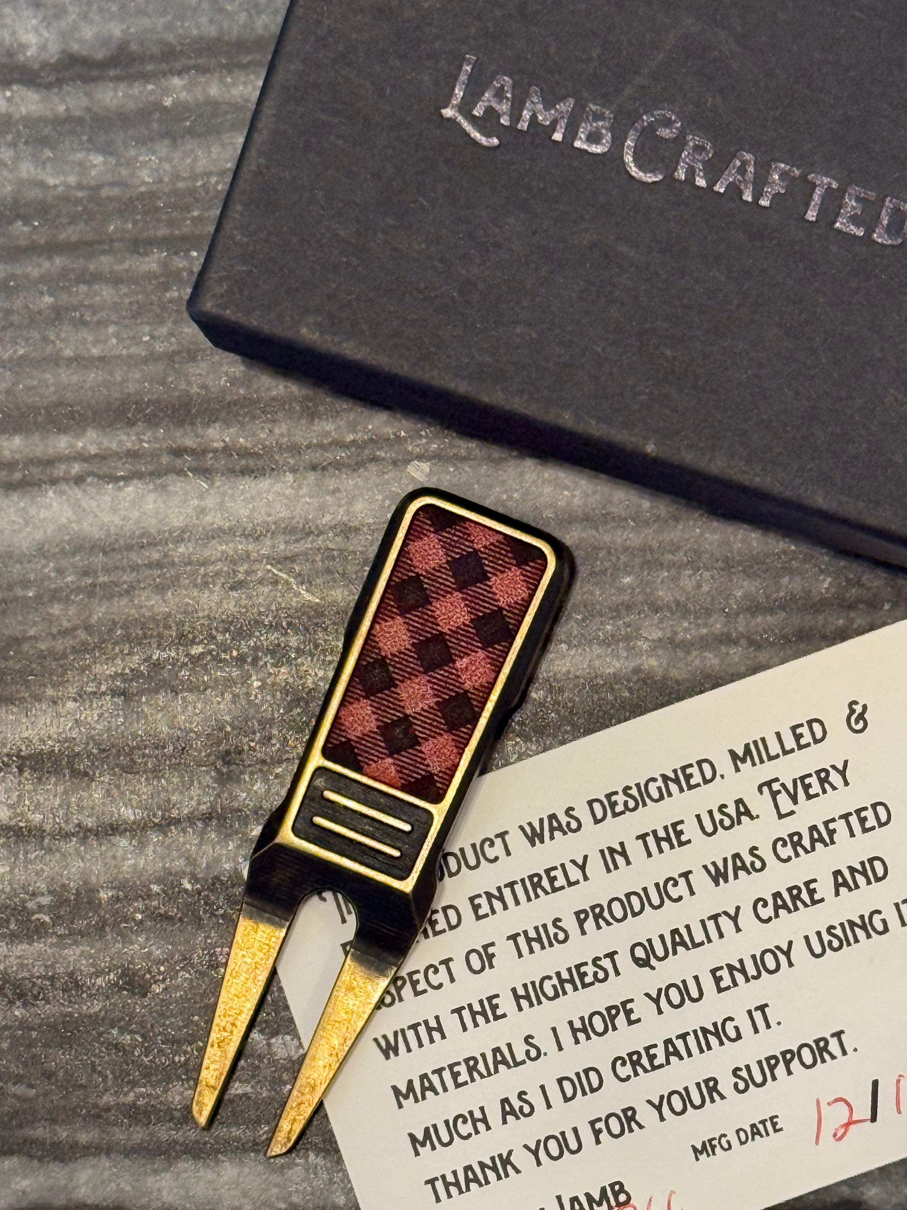 Tyson Lamb Crafted Lumberjack Divot Tool