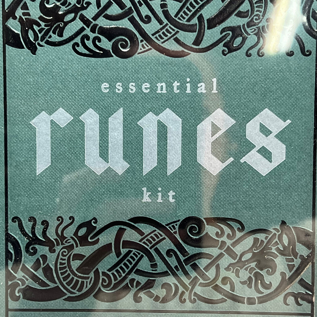 ESSENTIAL RUNES Essential Reading Ancient Symbols Kit By Cassandra Eason