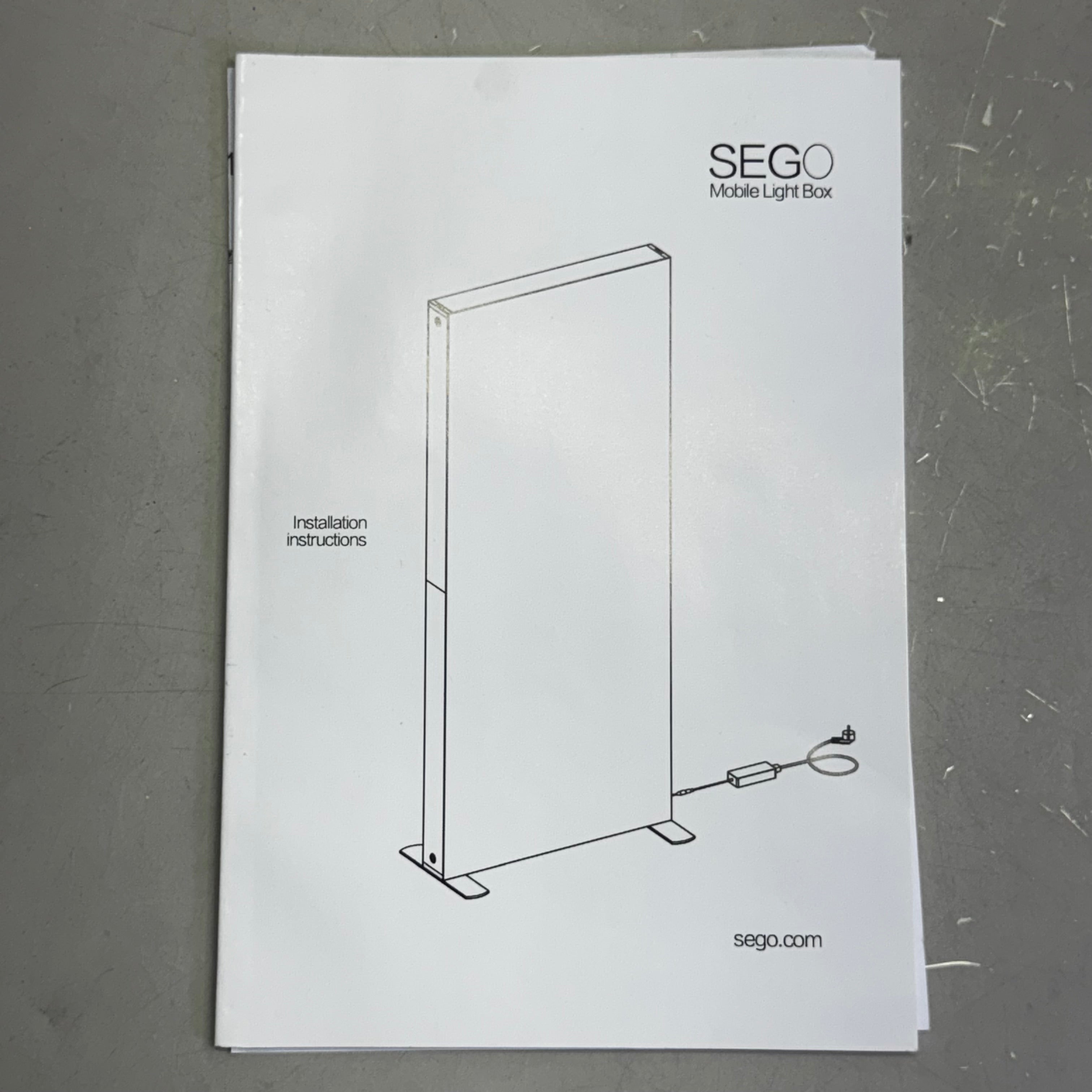 SEGO Counter Frame W100 Grey