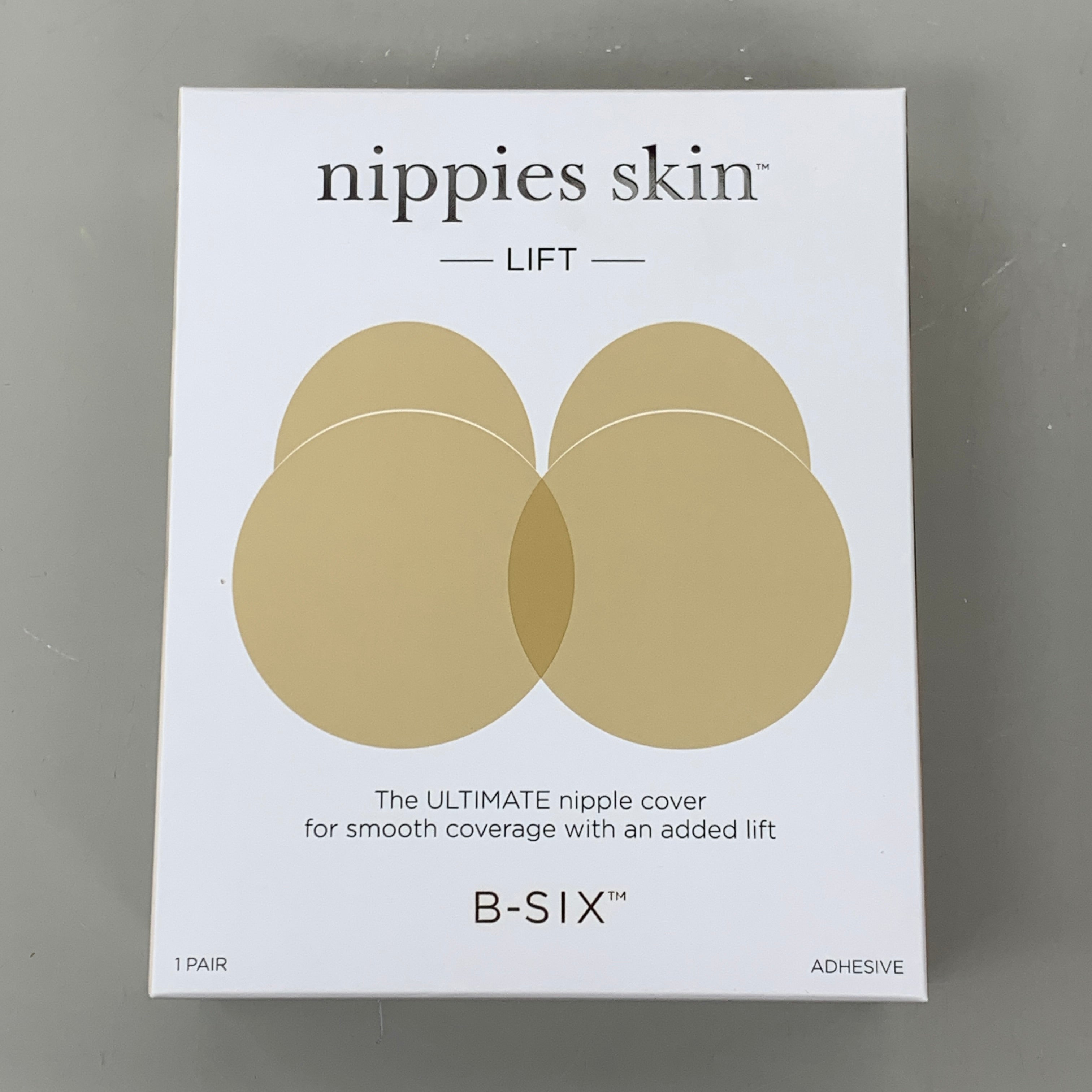 NIPPIES SKIN (2 PACK) Lift Nipple Cover Matte W/ Nipple Covering Creme 1 Pair