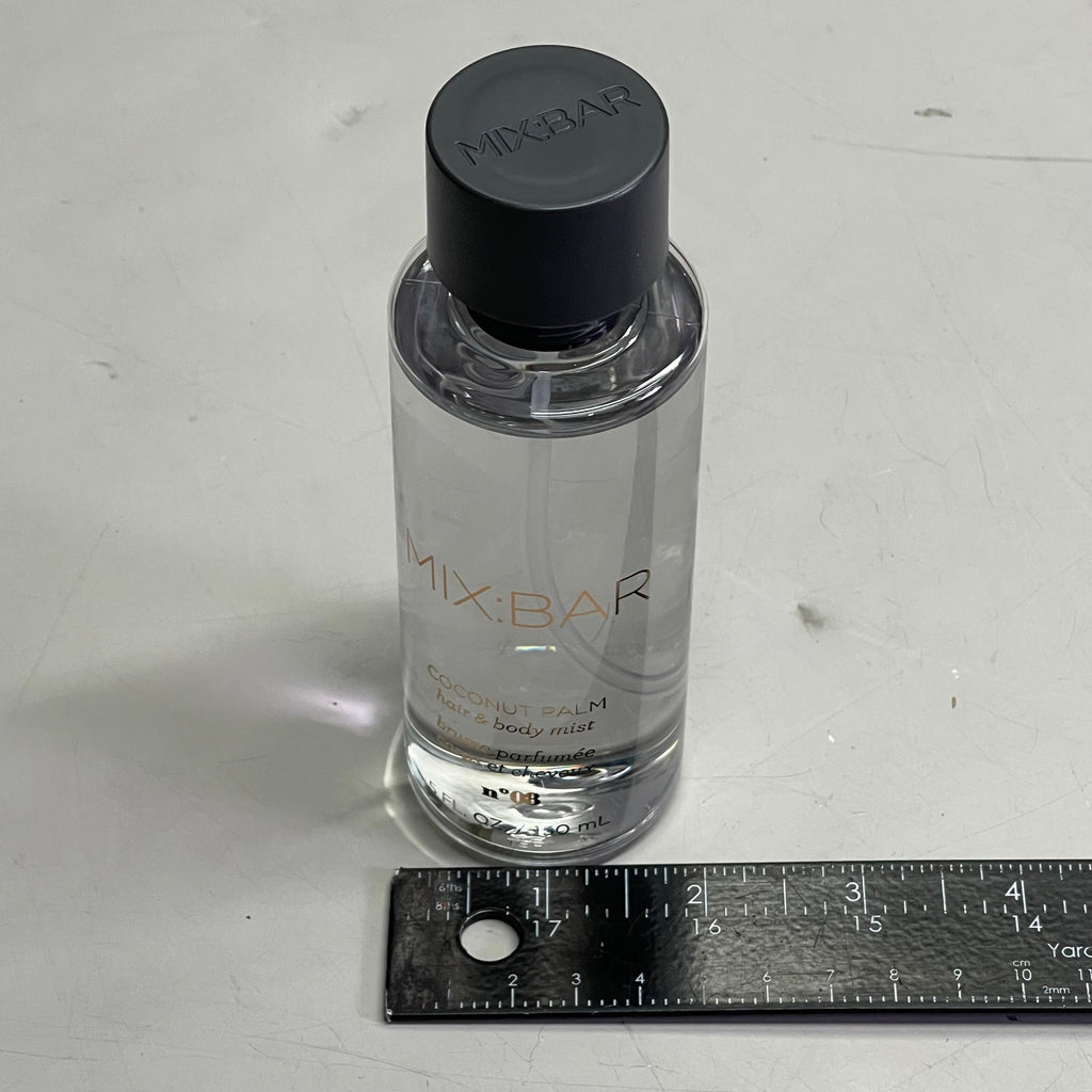 MIX:BAR Hair & Body Mist Coconut Palm 5 fl oz each Clear 052-05-4755