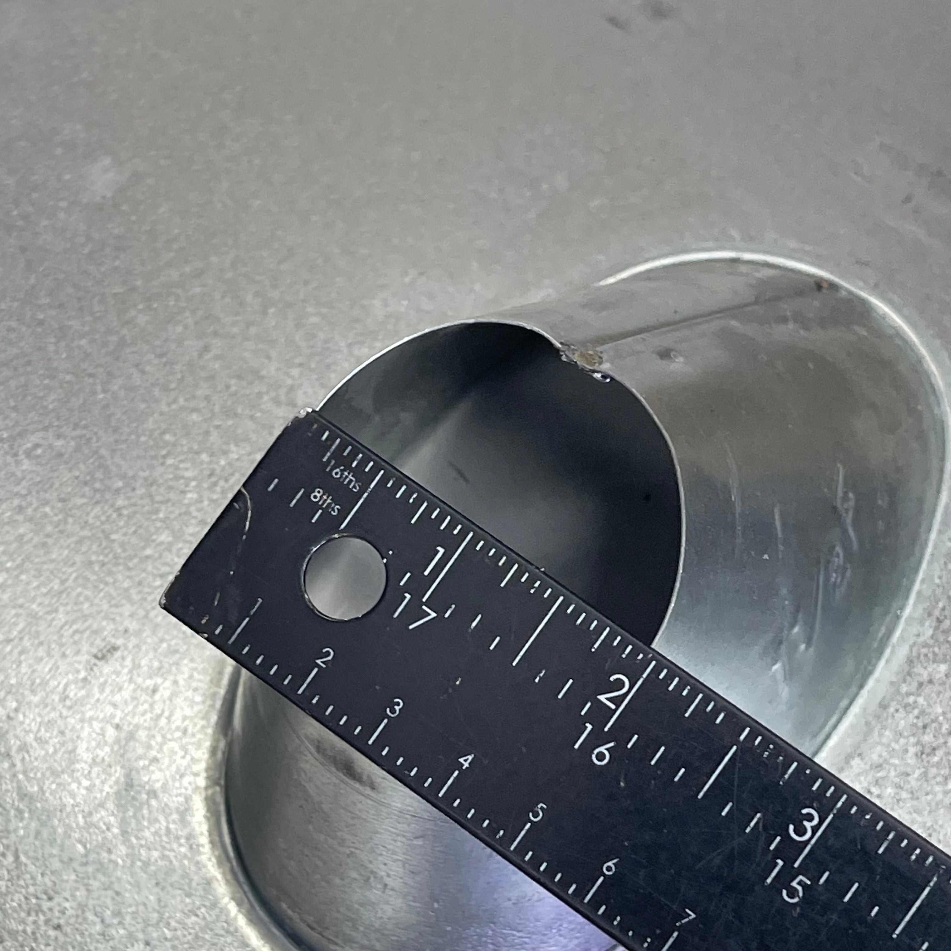 AMERIVENT Round Vent Flashing 1-1/2" Dia Galvanized Steel AMV112FFU