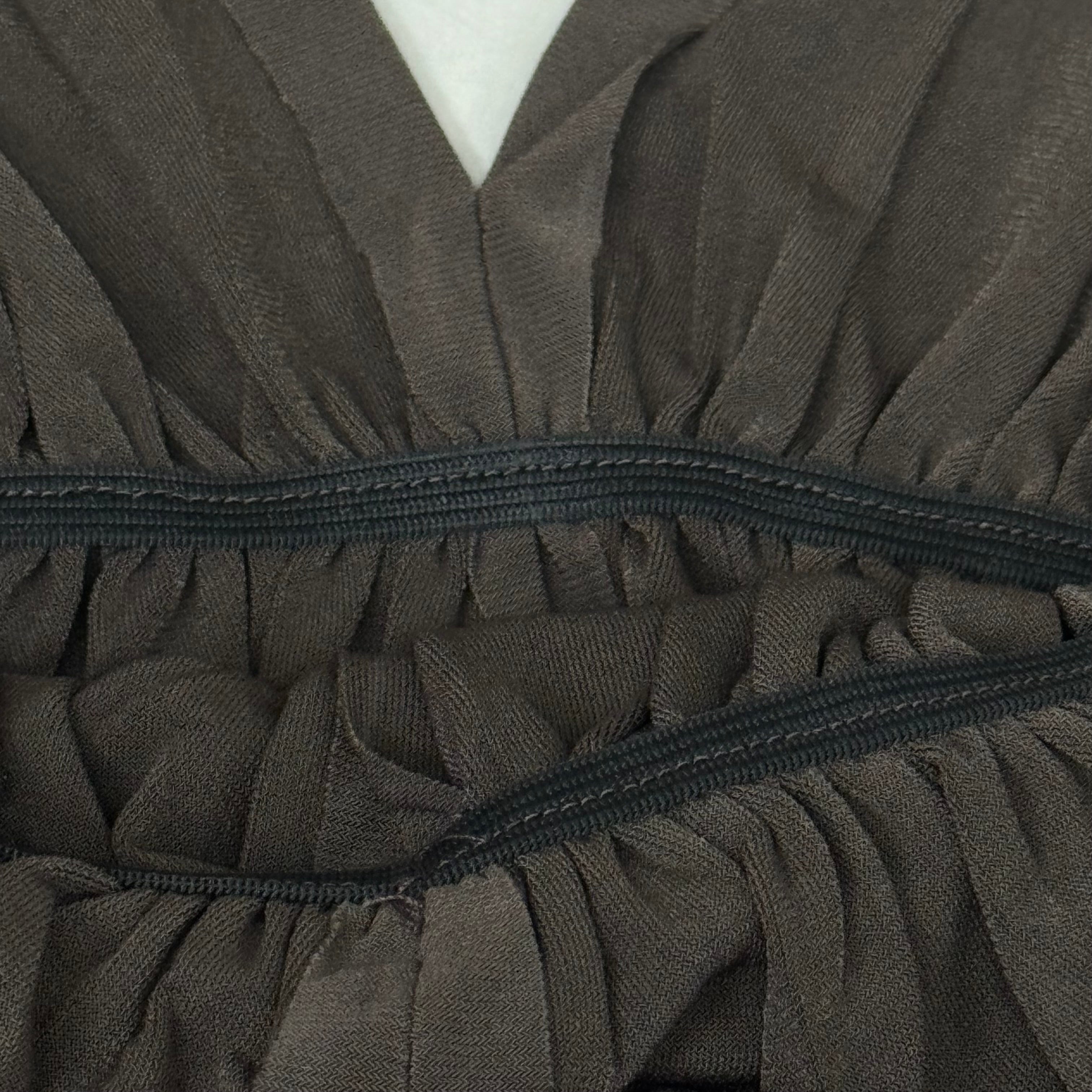 NORMA KAMALI Goddess Dress Unlined Women's Sz XXS/32 Chocolate KK3233PL292028
