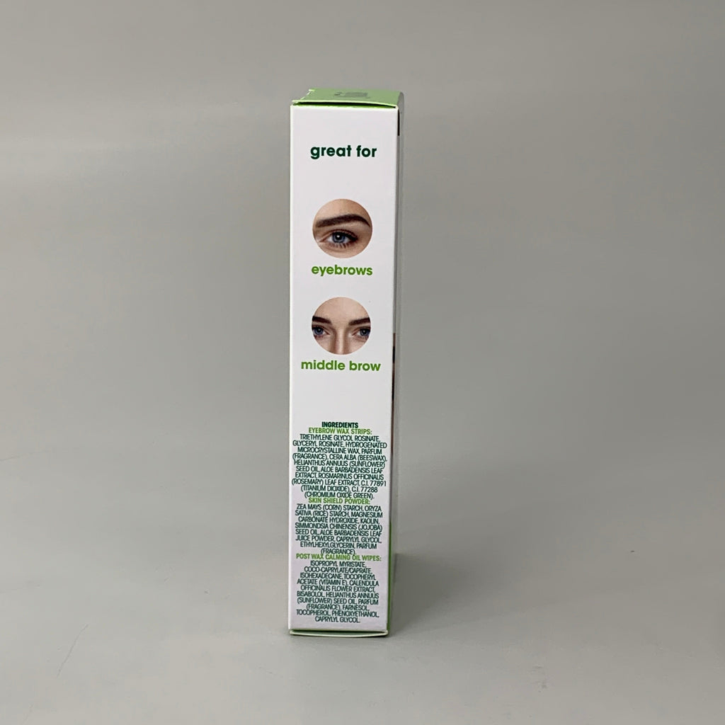 NADS 3 PK Eyebrow Wax Strips 6 Strips 6525EN06