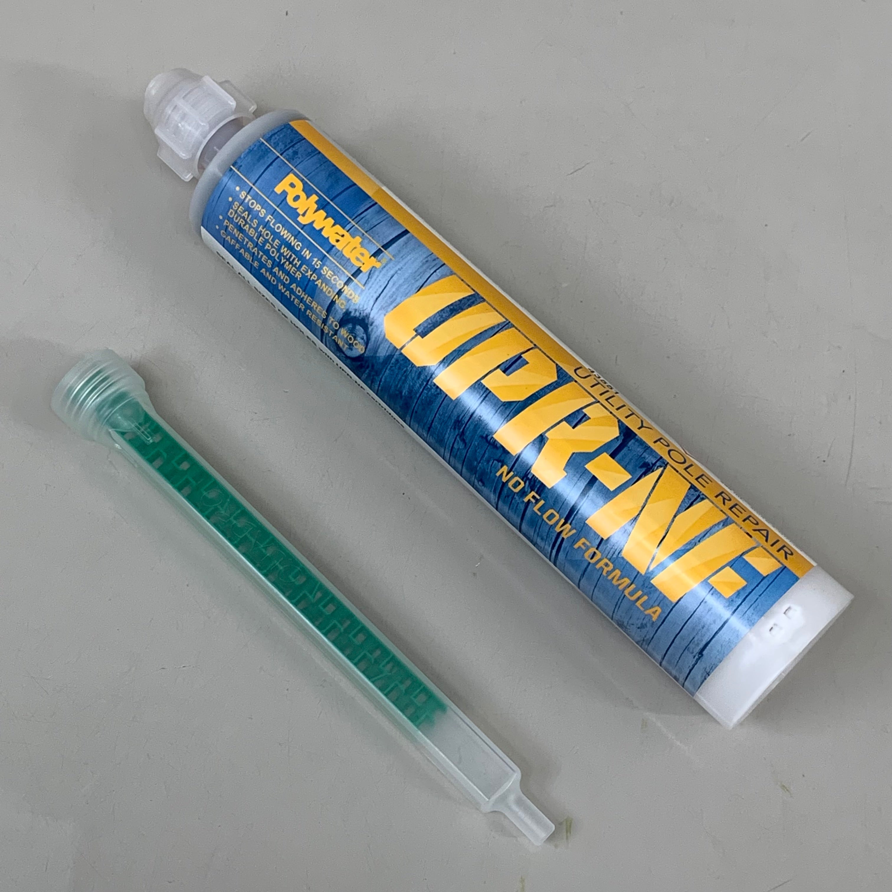 POLYWATER Wood Utility Pole Repair Cartridge On OEM Sealed Bag  250 mL 43551