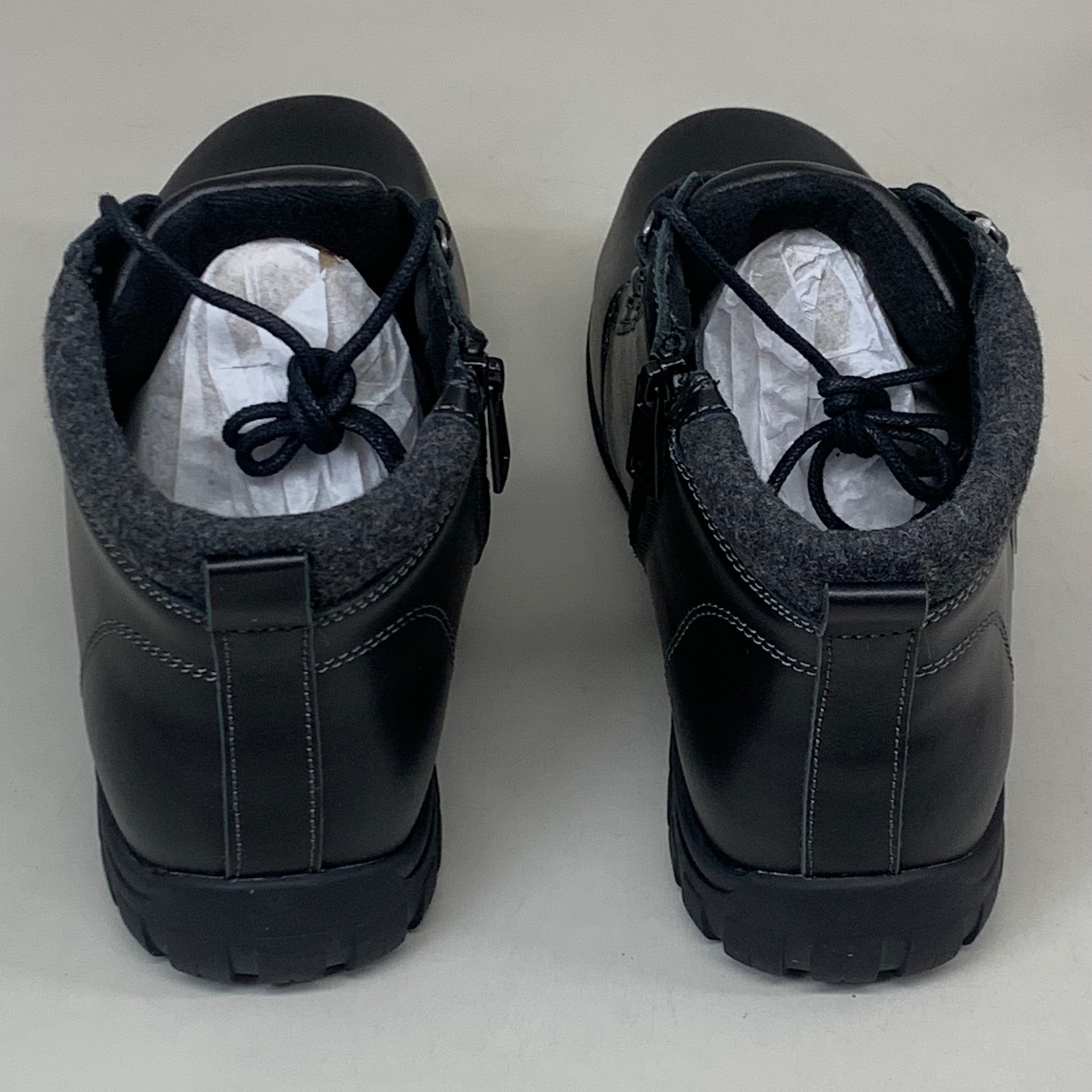PROPET Delaney Leather Ankle Boot XX(4E) Women's SZ 8.5 Black WFV002LBLKE-08H