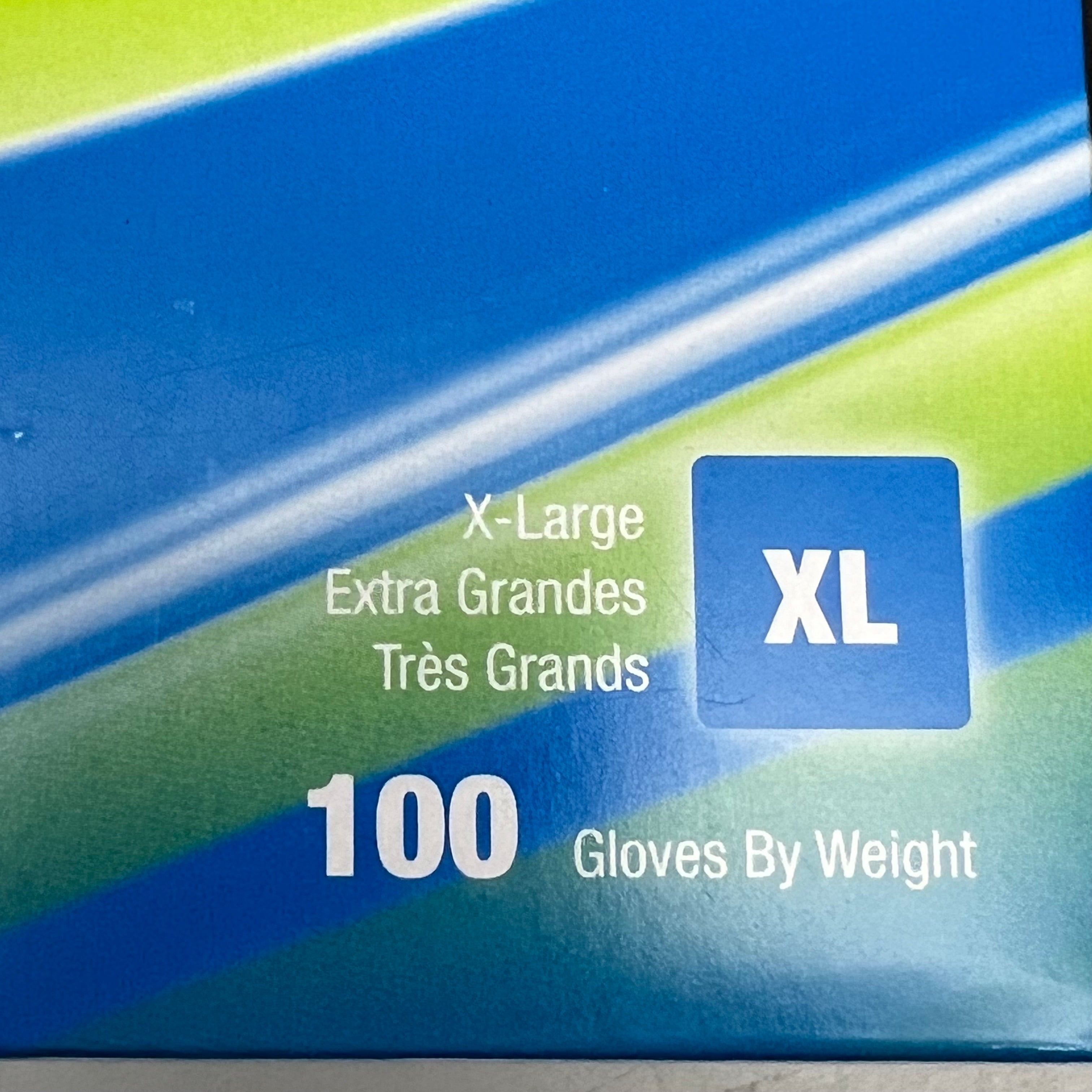 HOSPECO NPF (1,000 PACK) Nitrile Powder Free Exam Gloves Sz M Blue GL-N106FM